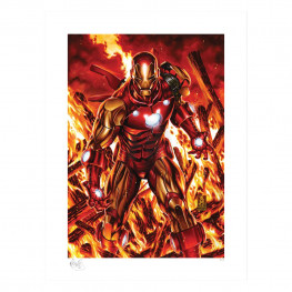 Marvel Art Print Iron Man 46 x 61 cm - nezarámovaný